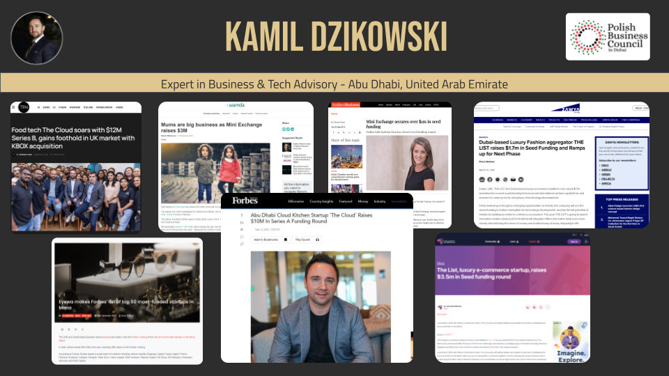 Press coverage of fundraising achievements by Kamil Dzikowski