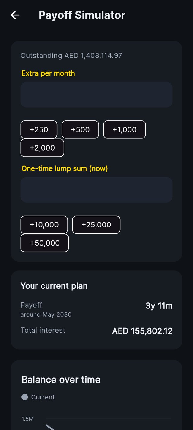 LoanPilot — Payoff simulator
